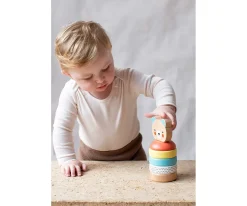 Sale Apilable Oso de Madera Niños Juguetes Apilables|Últimas Unidades