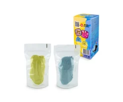 Clearance Arena Sensorial Fluffy Azul Amarillo Niños Manualidades Para Niños|Juguetes Niños 7 Años