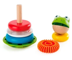 Hot Aros Apilables Del Señor Rana Niños Juguetes Para Niños De 18 Meses|Juguetes Para Niños De Un Año