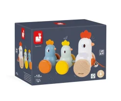 New Arrastre Gallina y Pollitos Niños Juguetes Para Niños De Un Año|Juguetes Para Niños De 18 Meses