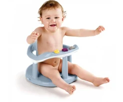 Hot Asiento Baño Aquababy Azul/Blanco Niños Bañeras Bebé|Accesorios De Baño