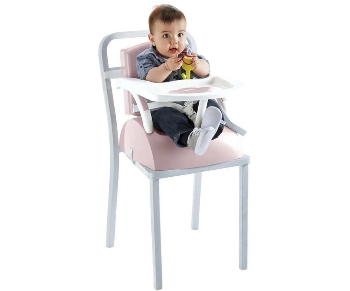 Tronas Bebé^Thermobaby Asiento Elevador 2 en 1 Evolutivo Rosa Empolvado