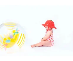 Bañadores Pañal^Zoocchini Bañador + Gorrito Fresa