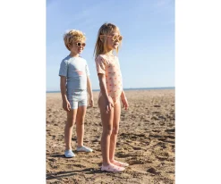 Bañadores Niños^Monnëka Bañador con Cremallera Crab Sage