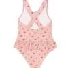 Bañadores Niños^Monnëka Bañador Cruzado con Volantes Strawberries