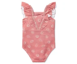Bañadores Niños^Little Dutch Bañador Ocean Treasures Rosa