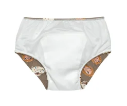 Bañadores Pañal^Lassig Bañador Pañal con Volante Wild Cats Choco