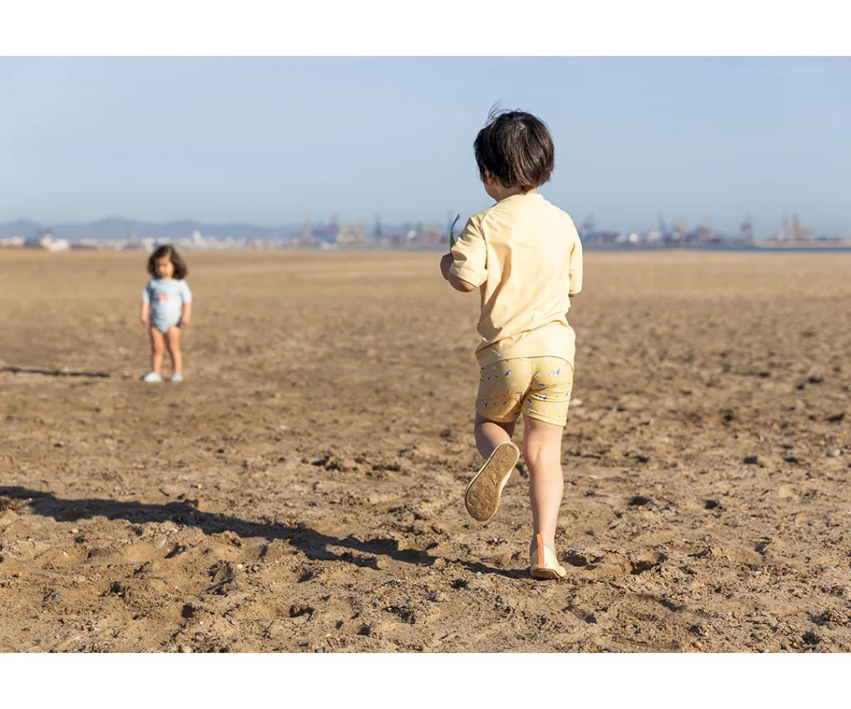 Bañadores Niños^Monnëka Bañador Short Crab Coral