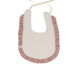 Baberos Personalizados^Cristina de Jos'h Babero Algodón con Volante Wild Flower Personalizable