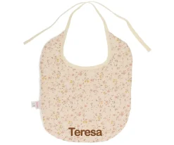 Hot Babero Algodón Wild Flower Personalizable Baberos|Baberos Personalizados