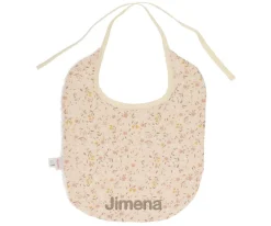 Hot Babero Algodón Wild Flower Personalizable Baberos|Baberos Personalizados