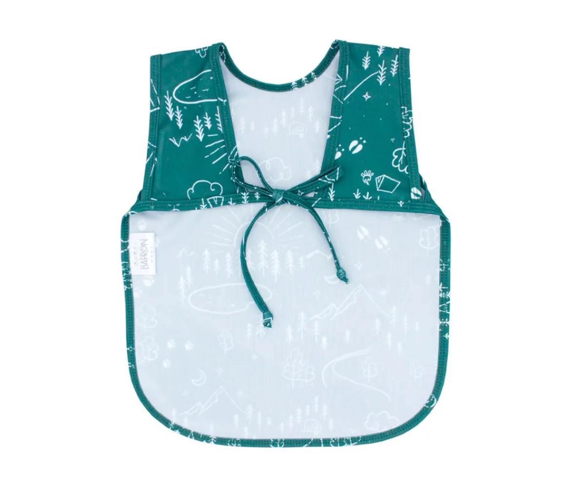 Baberos Impermeables^Bapron Baby Babero con Manga Corta Pine Forest