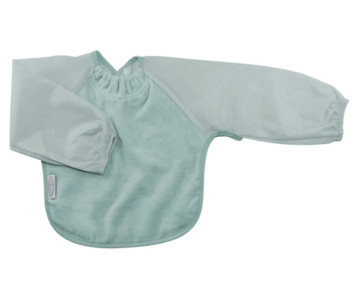 Baberos^Silly Billyz Babero con Mangas Azul Maitai +6M