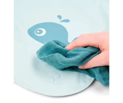 Outlet Babero con Mangas Blue Wally 6-18m Personalizable Baberos Impermeables|Baberos Con Manga