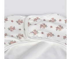 Best Babero con Mangas Botton Flores Baberos|Baberos Con Manga