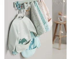 Baberos Con Manga^Done by Deer Babero con Mangas Croco Green 6-18m Personalizable