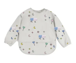 Sale Babero con Mangas Dancing Hearts Baberos Con Manga|Baberos