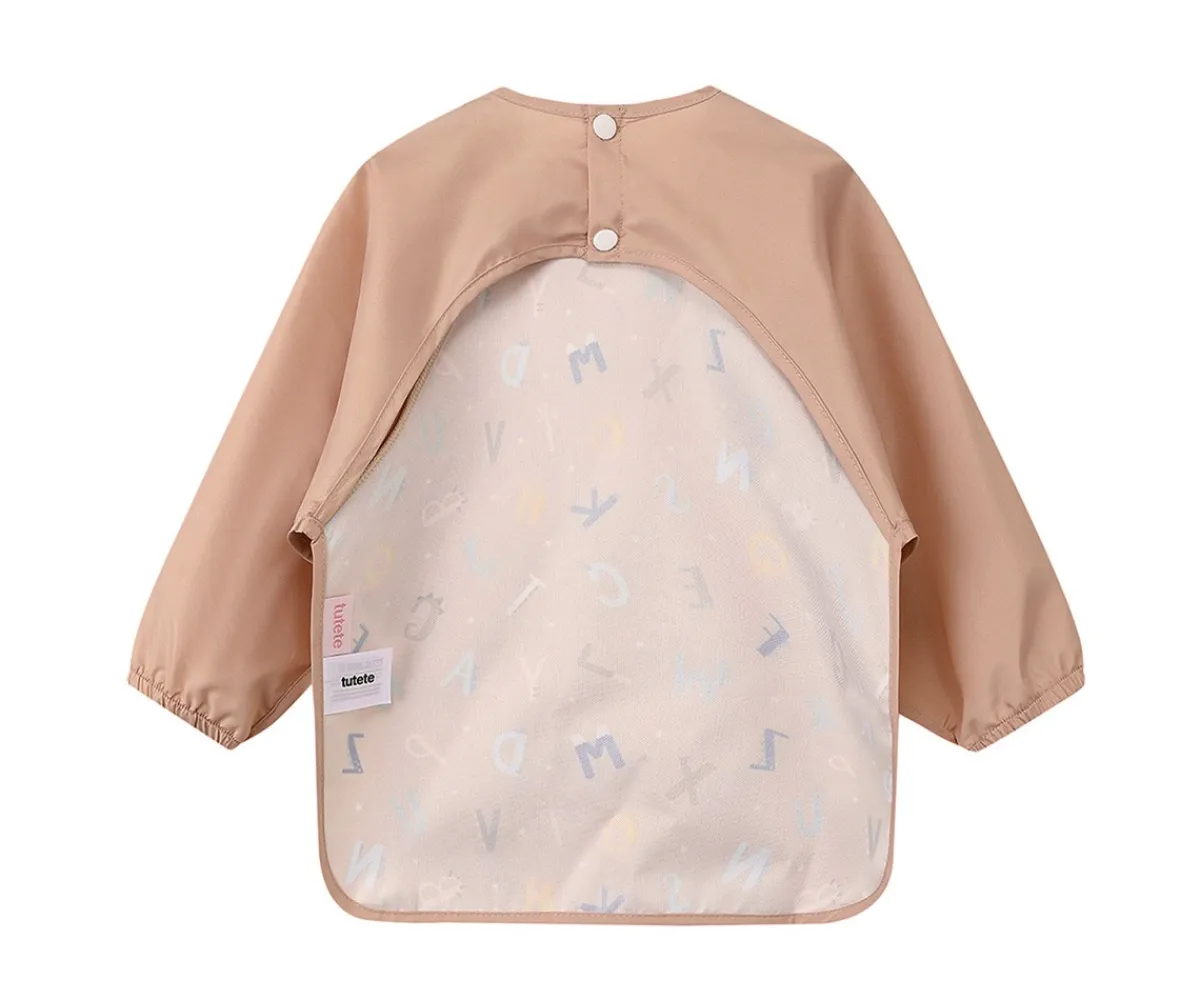 Clearance Babero con Mangas Funny Letters Baberos Con Manga|Colecciones Vuelta Al Cole