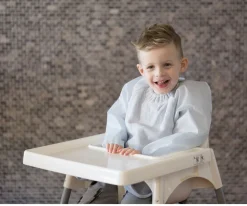 Baberos^Silly Billyz Babero con Mangas Gigante Rosa Pastel