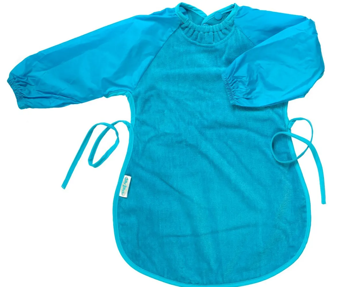 Baberos^Silly Billyz Babero con Mangas Gigante Azul