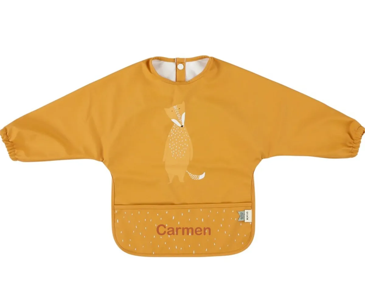 Discount Babero Con Mangas Impermeable Mr. Fox Personalizable Baberos Con Manga|Baberos Impermeables