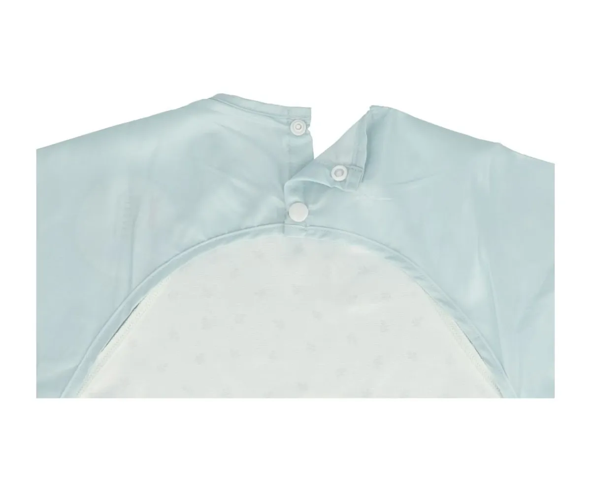 Discount Babero con Mangas Leaves Sage Baberos Con Manga|Colecciones Vuelta Al Cole