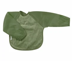 Baberos^Silly Billyz Babero con Mangas Oliva +6M