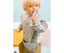 Hot Babero con Mangas Origami Baberos Impermeables|Baberos Con Manga