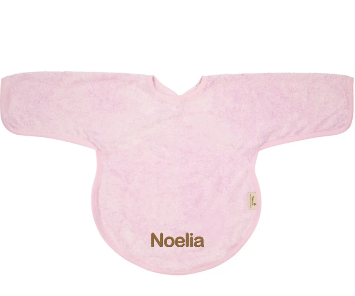 Baberos Con Manga^Timboo Babero con Mangas Silky Lilac Personalizable