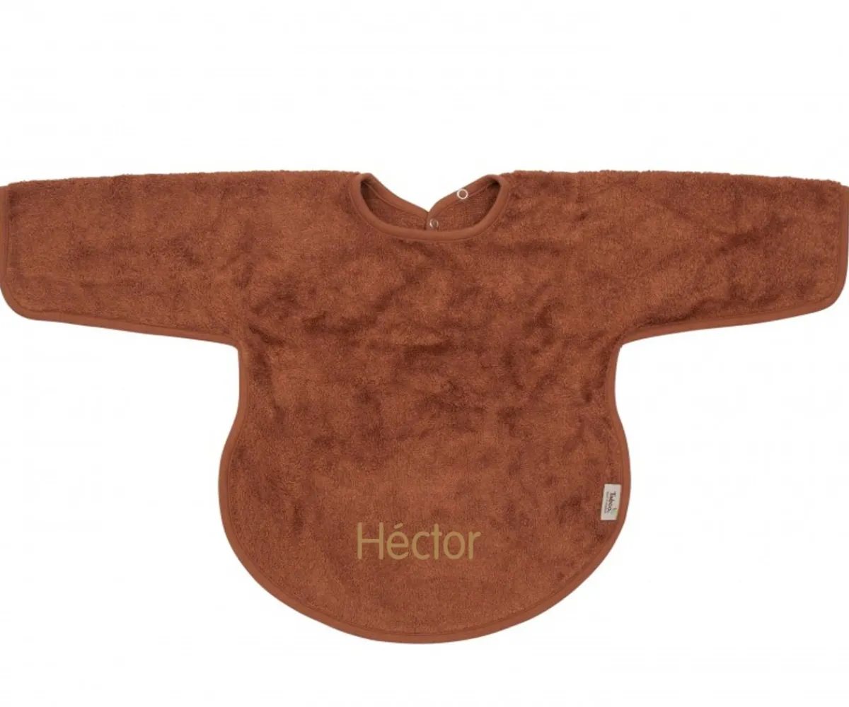 Sale Babero con Mangas Hazel Brown Personalizable Baberos Con Manga|Baberos Personalizados