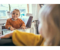 Baberos^Timboo Babero con Mangas Sea Blue Personalizable