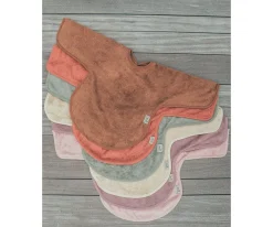 Online Babero con Mangas Daisy White Personalizable Baberos Con Manga|Baberos Personalizados