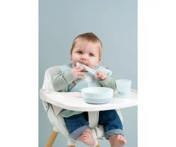 Clearance Babero con Velcro Playground Blue Baberos Impermeables|Baberos