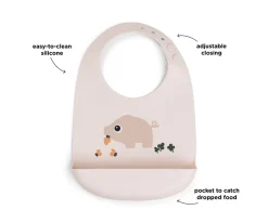 Baberos^Done by Deer Babero de Silicona Pigee