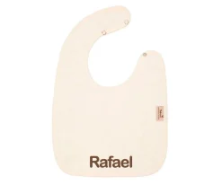 Outlet Babero Doble Daisy White Personalizable Baberos|Baberos Personalizados