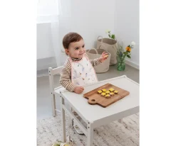 Baberos^Lassig Babero Impermeable Extra Grande Happy Fruits Peach