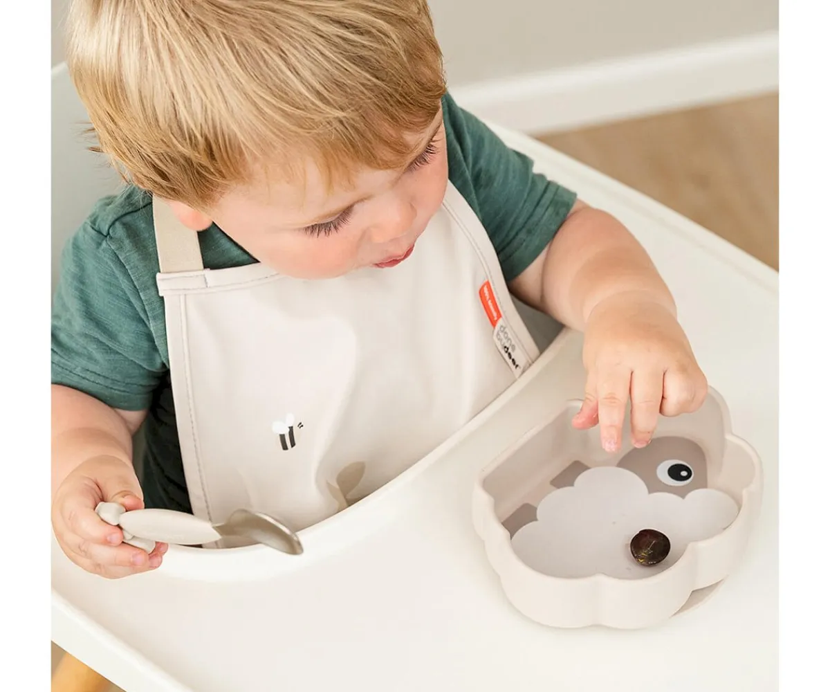 Baberos^Done by Deer Babero Pull-Over Tiny Farm Sand