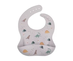 Hot Babero Silicona Dinos World Baberos|Colecciones Vuelta Al Cole