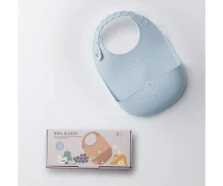 Baberos^Miniware Babero Silicona Enrollable Chickory