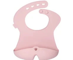 Baberos^b.box Babero Silicona Enrollable Blush