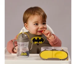 Baberos^b.box Babero Silicona Enrollable Batman