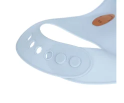 Baberos^Lassig Babero Silicona Happy Smile Blue