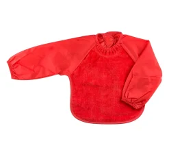 Baberos^Silly Billyz Babero con Mangas Rojo +6M