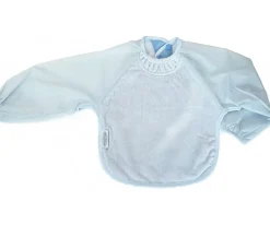 Baberos^Silly Billyz Babero con Mangas Azul Pastel +6M