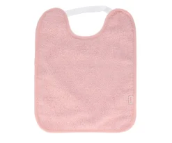 Baberos^Tutete Textil Babero Toalla Plastificado con Goma Rosa Claro
