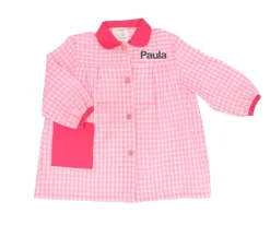 Babis Escolares^Tutete Textil Babi Colegio Big Star Rosa Personalizable