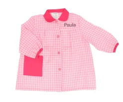 Babis Escolares^Tutete Textil Babi Colegio Big Star Rosa Personalizable