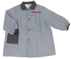 Babis Escolares^Tutete Textil Babi Colegio Big Star Vichy Gris Oscuro Personalizable