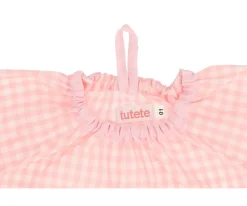 Colecciones Vuelta Al Cole^Tutete Textil Babi con Bolsillo Central Vichy Magical Unicorn Personalizado