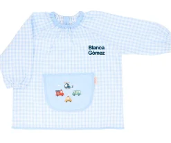 Discount Babi Lola con Bolsillo Central Vichy City Cars Personalizable Colecciones Vuelta Al Cole|Babis Escolares